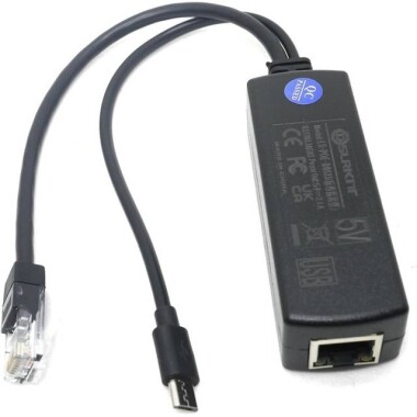 Type C 100M PoE Splitter 48V To 5V 2.4A - 2
