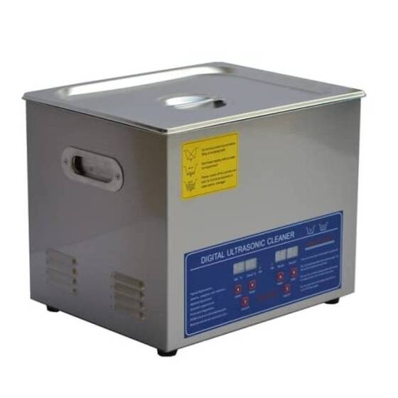 Stainless Steel Ultrasonic Cleaning Machine PS-40A 10L 40KHz 240W US Plug 110V - 2