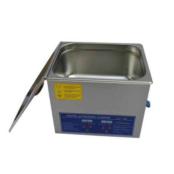 Stainless Steel Ultrasonic Cleaning Machine PS-40A 10L 40KHz 240W US Plug 110V - 3