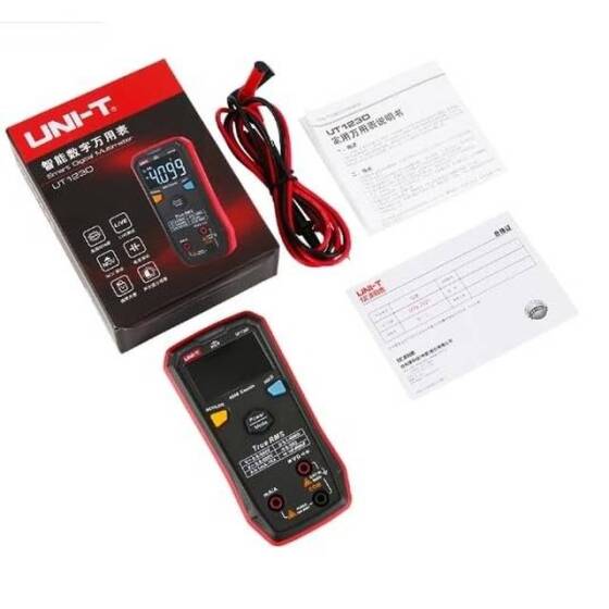 UNI-T UT123 Handheld Digital Multimeter-Household Pocket Size Multimeter-AC And DC Voltage Resistance-Temperature NCV Function Without Battery - 5