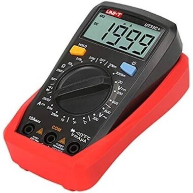 UNI-T UT33C+ Temperature Measuremeng Manual Range Digital Multimeter With Battery - 3