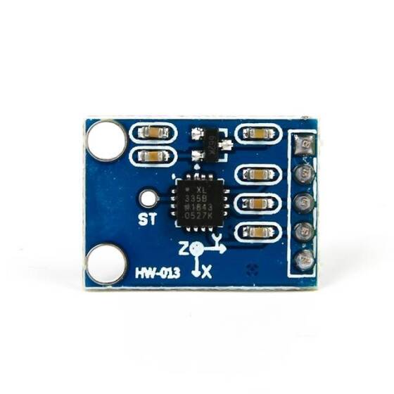 Unsoldered GY-61 ADXL335 3-Axis Accelerometer Tilt Angle Module - 1