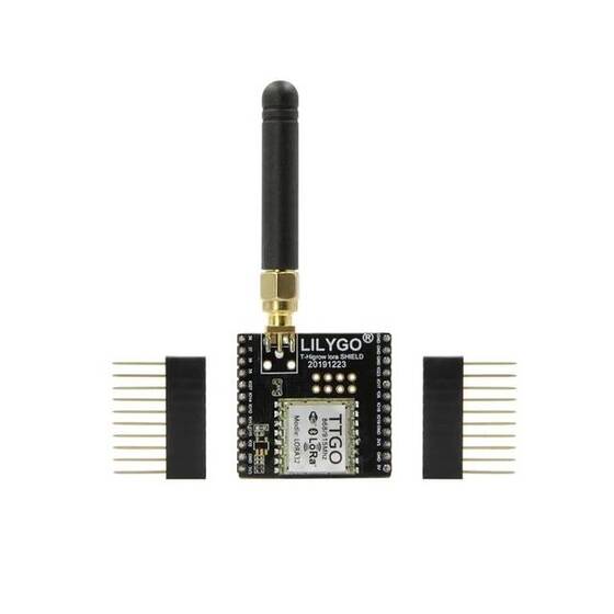  Unsoldered Lora 915Mhz Shield for TTGO T-SIM7000G Module - 1