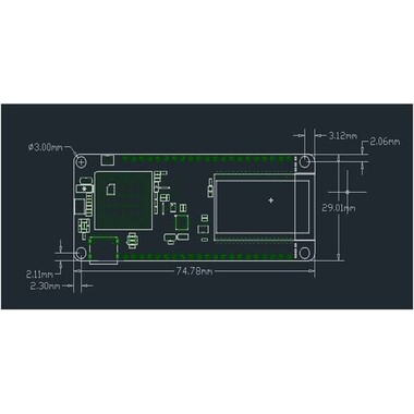 Unsoldered TTGO T-Call V1.4 ESP32 Wireless Module SIM Antenna SIM Card SIM800L Module CH9102F Chip - 7