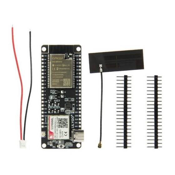 Unsoldered TTGO T-Call V1.4 ESP32 Wireless Module SIM Antenna SIM Card SIM800L Module CH9102F Chip - 2