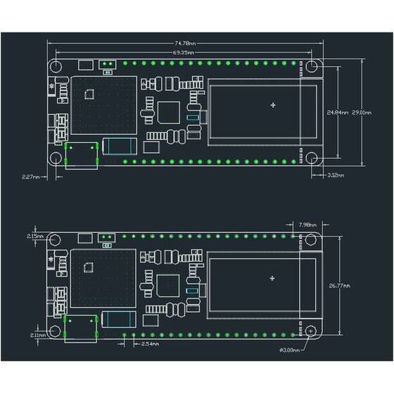 Unsoldered TTGO T-Call&PMU ESP32 Wireless Module SIM Antenna SIM Card SIM800L Module CH9102F Chip - 7