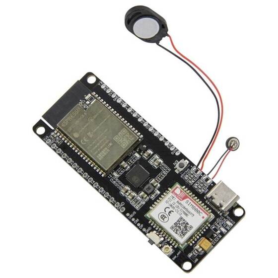 Unsoldered TTGO T-Call&SIM800C-DS V02 ESP32 WIFI Bluetooth Nano Card Slot SIM800C Module Development Board Hardware - 7