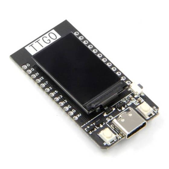 Unsoldered TTGO T-Display ESP32 WiFi Bluetooth Module Development Board 1.14 Inch LCD Control Board 4MB CH9102F Chip - 8