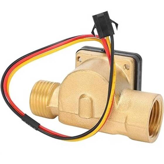 Water Flow Sensor (Sea) YF-B26 Flowmeter G1/2 1-30L/min 4.5-18V Brass - 1