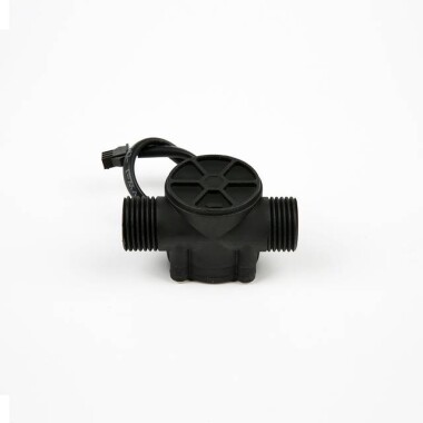 Water Flow Sensor (Sea) YF-S201 Flowmeter G1/2 1-30L/Min Black 5-24V - 3