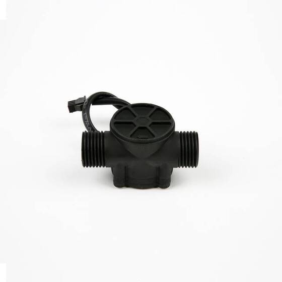 Water Flow Sensor (Sea) YF-S201 Flowmeter G1/2 1-30L/Min Black 5-24V - 3