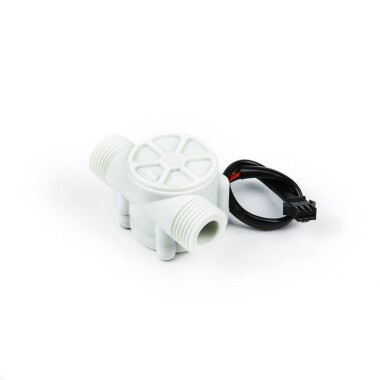 Water Flow Sensor (Sea) YF-S201 Flowmeter G1/2 1-30L/Min White 5-24V - 2