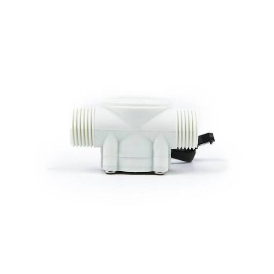 Water Flow Sensor (Sea) YF-S201 Flowmeter G1/2 1-30L/Min White 5-24V - 6