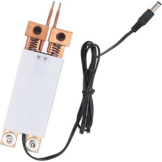 White DIY Integrated Spot Welding Pen Spot-Welding Machine - 1