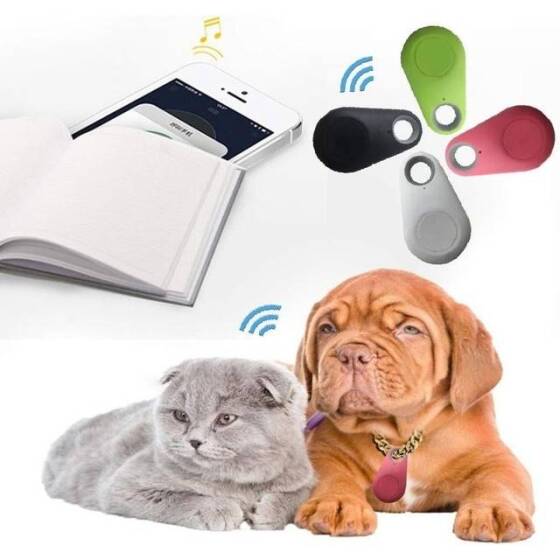 White Triangle Smart Mini GPS Tracker Anti-Lost Waterproof Bluetooth Tracer With CR2032 Battery - 3