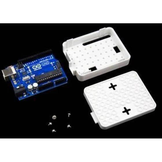 White UNO R3 Injection Molding Case with Bubble - 1