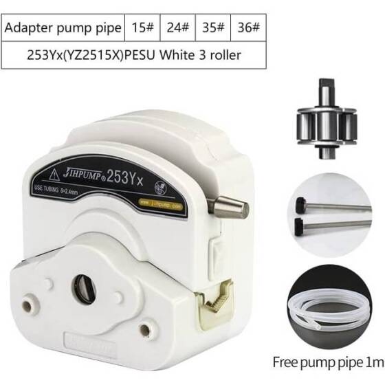 White YZ1515X 3Roller Peristaltic Pump - 1