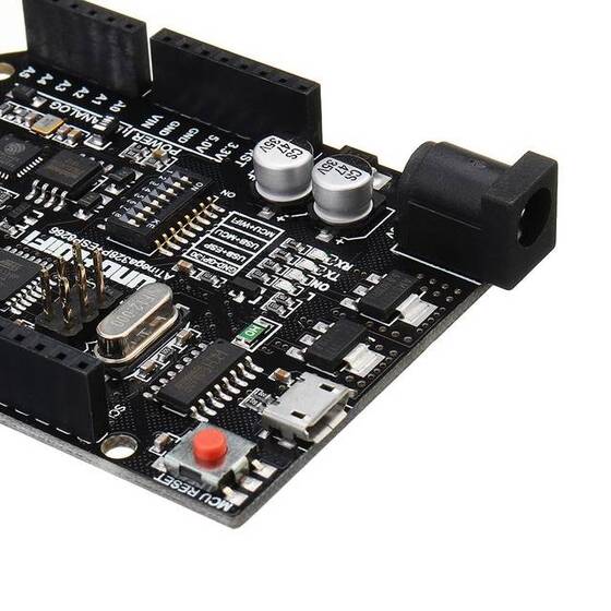 WiFi R3 ATmega328P 32KB Flash with ESP8266 32Mbit Flash USB-TTL CH340G - 7