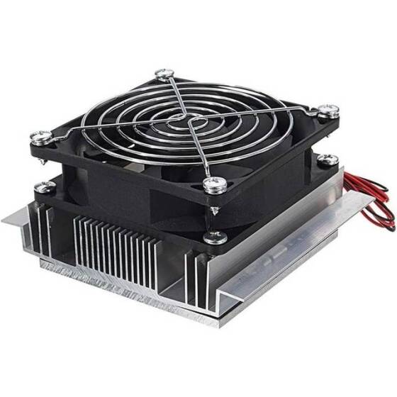 XD-1037 DC12V 60W SemiconducTor Refrigeration Sheet RefrigeraTor DIY Refrigeration Plate Low Power RadiaTor System Size:87x87mm - 1