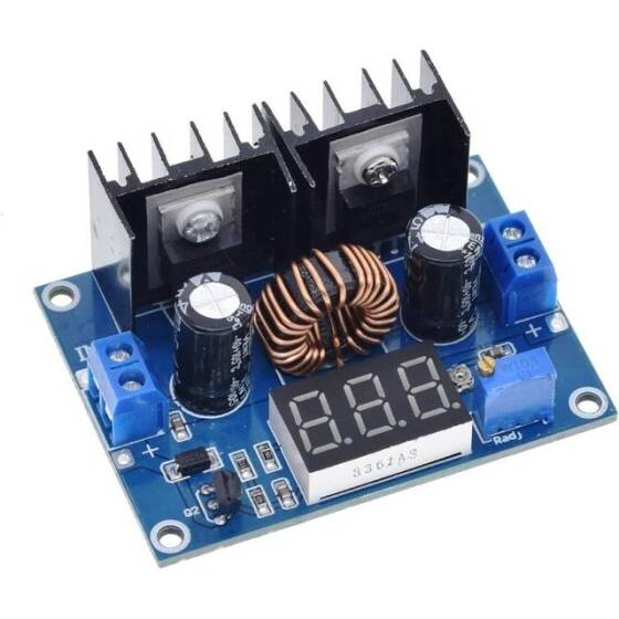 XH-M404 DC 4-40V 8A Voltage Regulator Module Digital PWM Adjustabl DC-DC Step Down Voltage Regulator DC XL4016E1 - 2