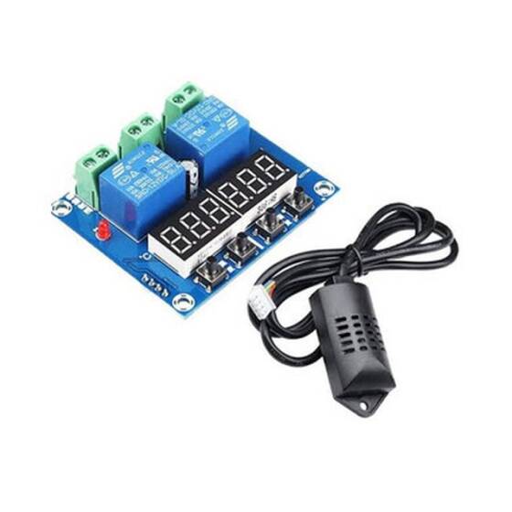 XH-M452 DC 12V 10A Digital LED Dual Output Temperature and Humidity Control Module - 1
