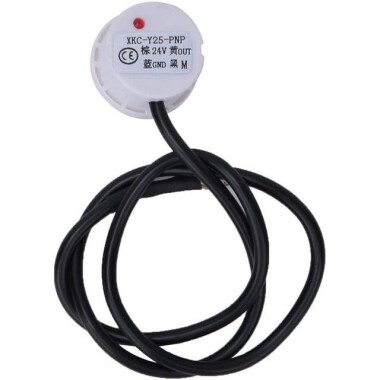 XKC-Y25 NPN DC24V Non Contact Liquid Level Sensor Induction Switch Outer Adhering Detector Fluid Controller - 1