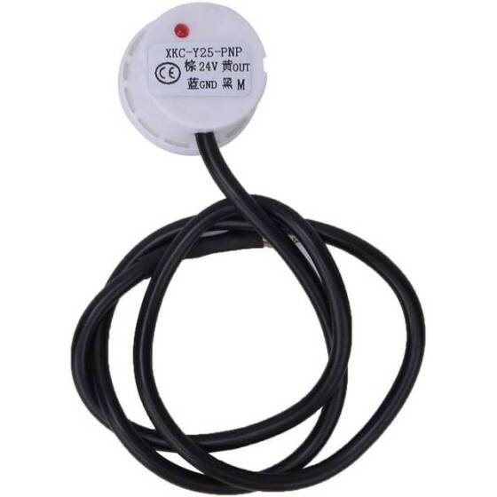 XKC-Y25 NPN DC24V Non Contact Liquid Level Sensor Induction Switch Outer Adhering Detector Fluid Controller - 1