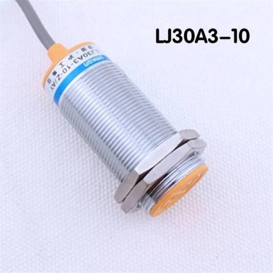 Yellow Embedded Type LJ30A3-10-Z/AX NPN DC6-36V Inductive Proximity Sensor Switch - 3