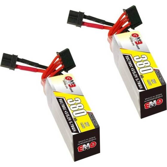 Yellow TCB 11.1V 1500MAH 25C Model Airplane Lithium Battery XT60 Female - 1