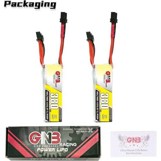 Yellow TCB 11.1V 1500MAH 25C Model Airplane Lithium Battery XT60 Female - 5