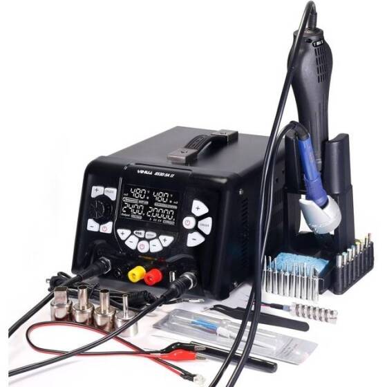 YIHUA853D Digital Display Hot Air Desoldering Station Power Supply Three-in-One US Plug - 1