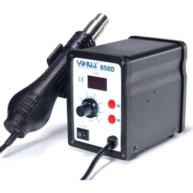 YIHUA858D Adjustable Constant Temperature Hot Air Station Anti-Static Hot Air Gun AU Plug - 1