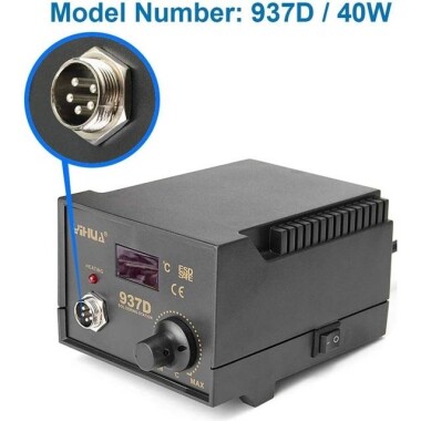 YIHUA937D+ 60W Digital Display High-Power Heating Core Soldering Station AU Plug - 1