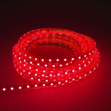 Epoksi Yeşil 2835 12V SMD LED Şerit 60 LED/Metre Esnek 5 Metrelik Makara - 1