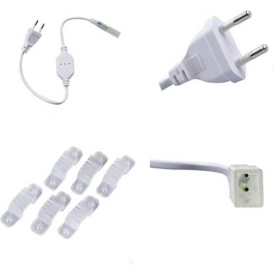 Epoksi Yeşil 2835 12V SMD LED Şerit 60 LED/Metre Esnek 5 Metrelik Makara - 5