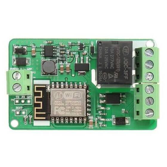ESP8266 Wifi Röle Modülü 10A DC 7-30V - 1