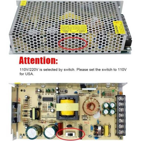 Fanlı Yüksek Kaliteli Güç Kaynağı 400W 24V 16.5A - 3