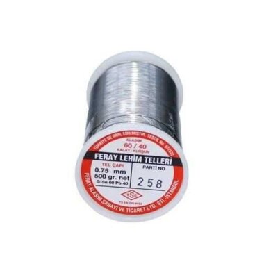 Feray 0.75 mm 500gr Lehim Teli (%60 Kalay / %40 Kurşun) - 2
