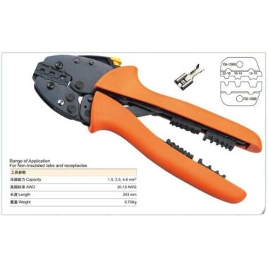 FSA156B İzolesiz Terminal Sıkma Pensesi 1.5-6 mm2 - 2