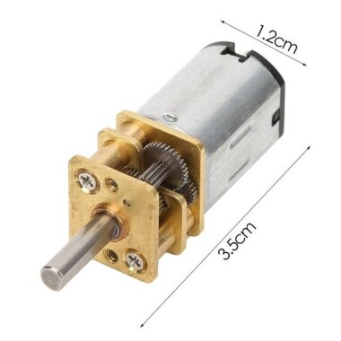 GA12-N20 12V 60RPM Mikro DC Metal Dişli Redüktörlü Motor - 3