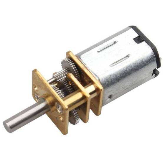 GA12-N20 6V 100RPM Mikro DC Metal Dişli Redüktörlü Motor - 2