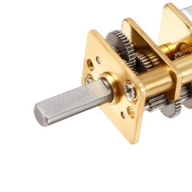 GA12-N20 6V 200RPM Mikro DC Metal Dişli Redüktörlü Motor - 3