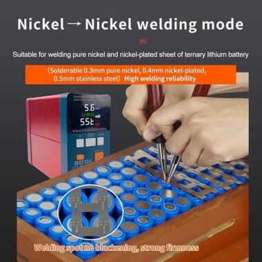 GLITTER 801H Kapasitör Enerji Depolama Kaynak Makinesi-18650 Pil İçin US Fişli - 5