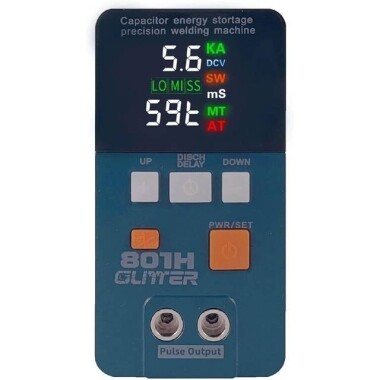 GLITTER 801H Kapasitör Enerji Depolama Kaynak Makinesi-18650 Pil UK Fişli İçin 73B Kaynak Kalemi İle - 3