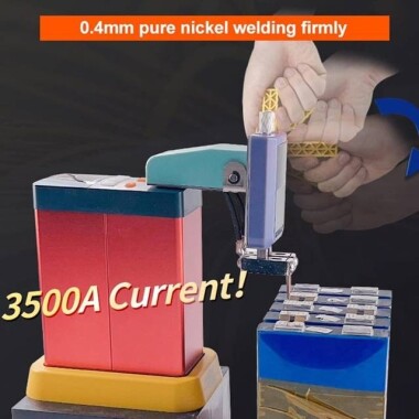 GLITTER 801H Kapasitör Enerji Depolama Kaynak Makinesi-18650 Pil UK Fişli İçin 73B Kaynak Kalemi İle - 4