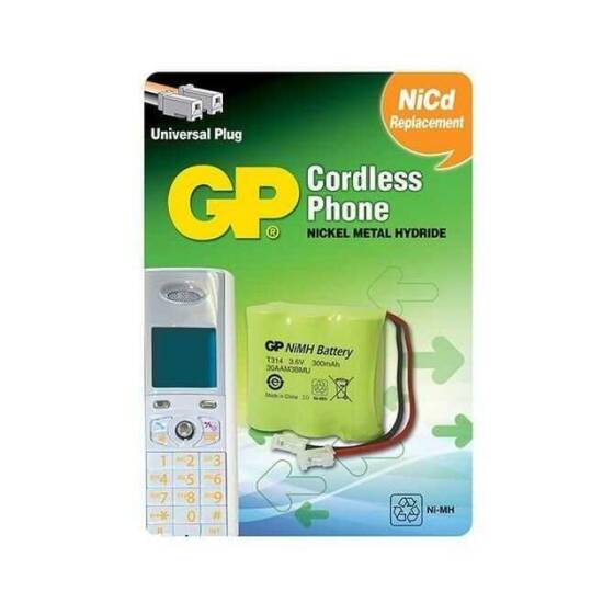 GP T314 3.6V 300mAh Telsiz Telefon Pili - 1