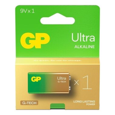 GP Ultra Alkalin 9V Pil - GP1604AU - GP