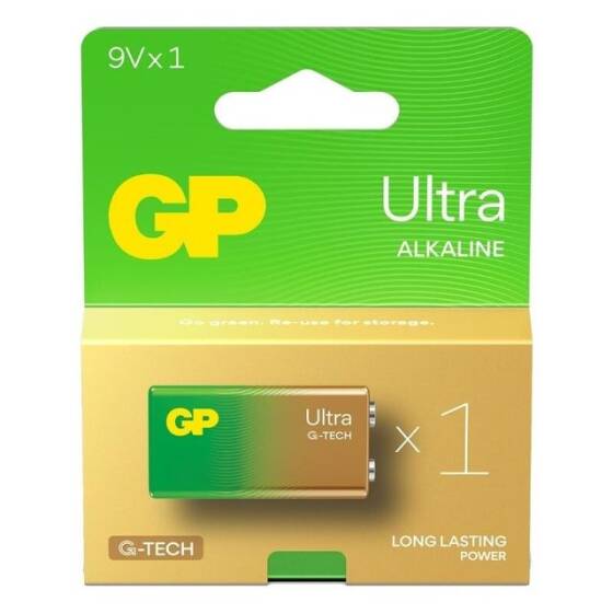 GP Ultra Alkalin 9V Pil - GP1604AU - 1