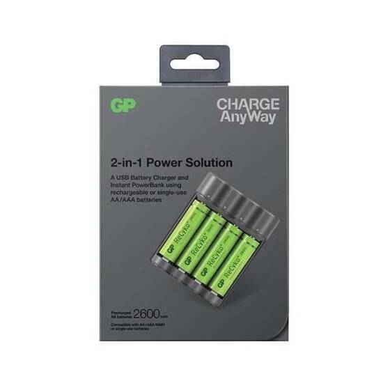 GP X411 4x2600mAh USB Şarj Cihazı ve Powerbank - 4