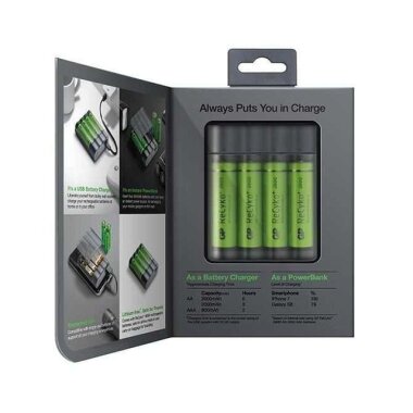 GP X411 4x2600mAh USB Şarj Cihazı ve Powerbank - 5